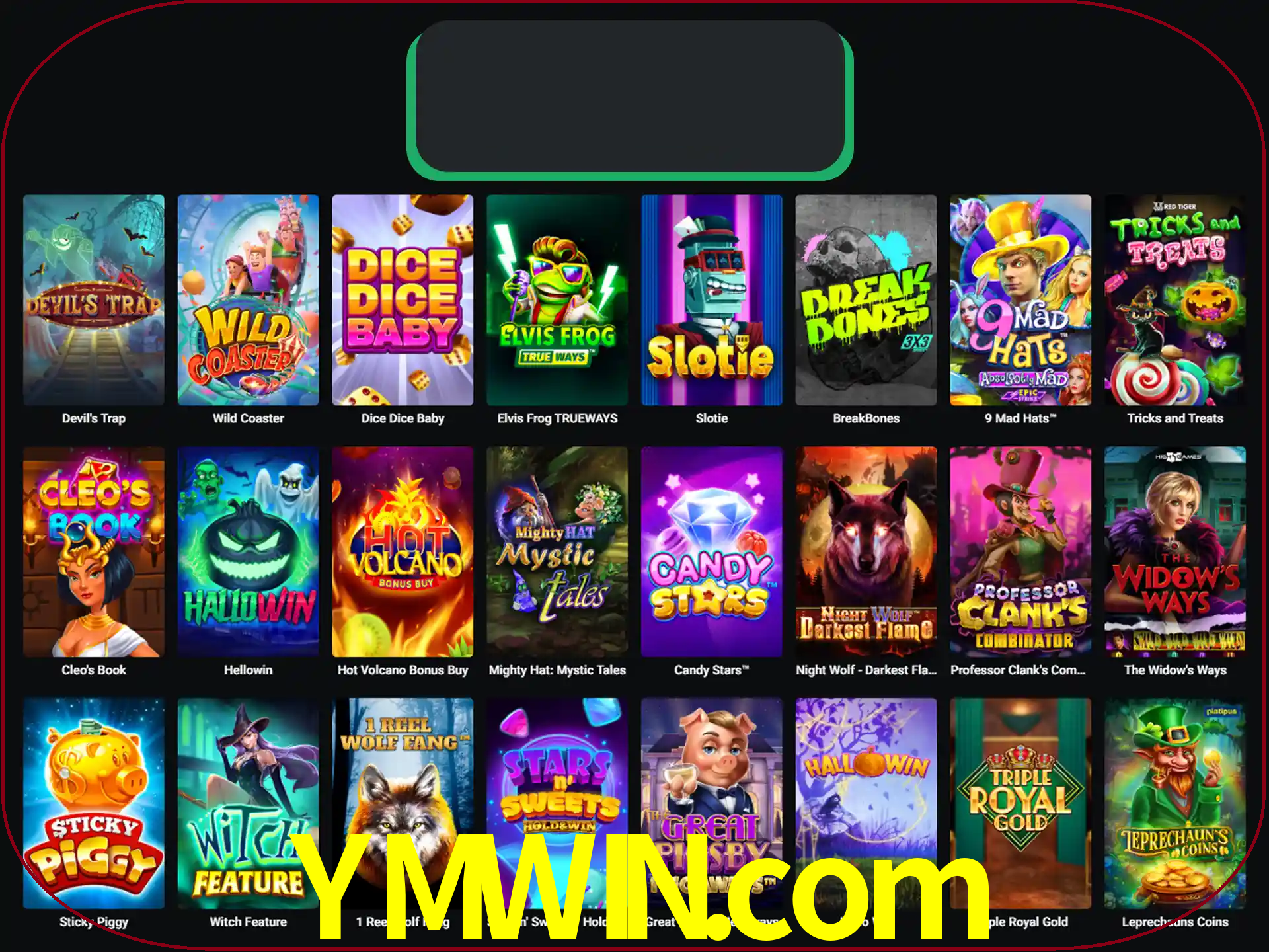 Procure por seus amados jogos de slot.
